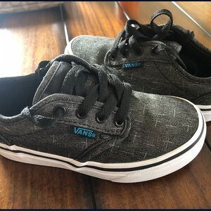 Toddler Vans Black Sneakers